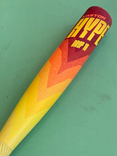 2024 Easton Hype Fire Composite Bat USSSA Certified (-10) Composite 19 oz 29" (Used)
