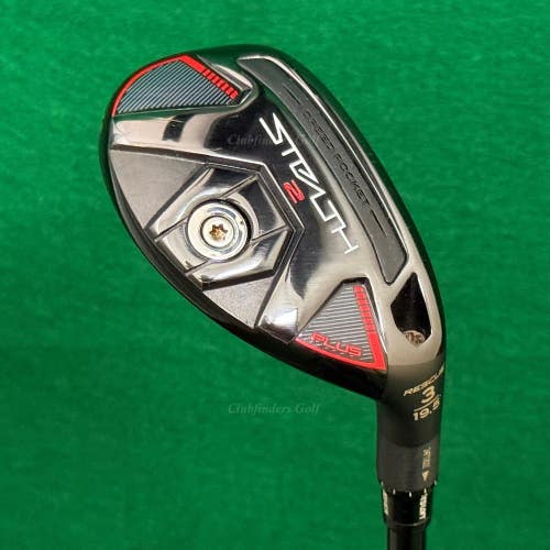 TaylorMade Stealth 2 Plus+ Rescue 19.5 3 Hybrid Kai'li Red HY 95-x X-Stiff w/HC