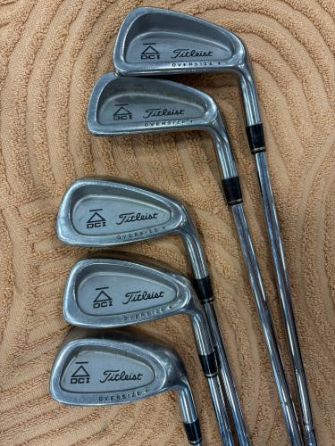 Titleist DCI Black Oversize + Iron Set (5 Pieces: 6-9, PW) RH | Dynamic Gold S 300 Shafts (Used)