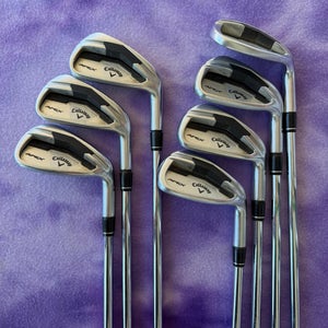 Men's Callaway Apex Iron Set Right Handed (Used)