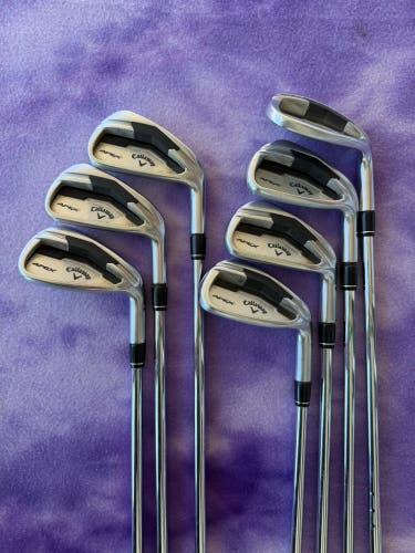 Men's Callaway Apex Iron Set Right Handed (Used)