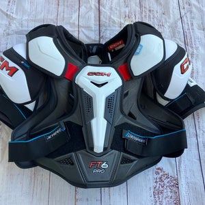 Large Senior CCM JetSpeed FT6 Pro Shoulder Pads (Used)