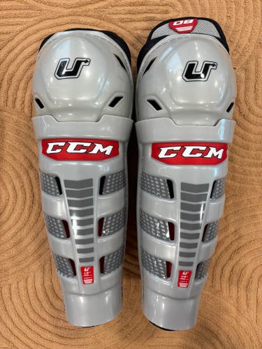 Senior CCM U+ Shin Pads 14" (Used)