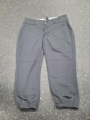 Used Champro TOURNAMENT TRADITONAL BB/SB Pant Girls Black LG 11849-S000041077