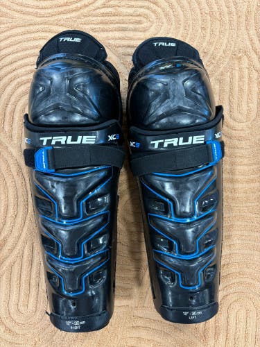 Intermediate True XC9 Shin Pads 12" (Used)