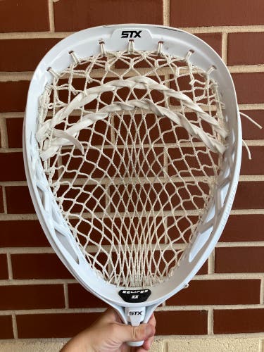 Goalie STX Eclipse 2 Fresh Stringing Goalie Head (Used)