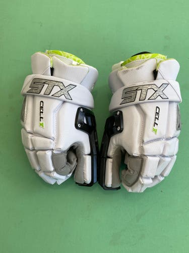 Goalie STX Cell V Lacrosse Gloves (Used)