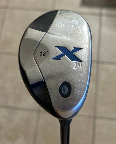 Men's 2007 Callaway X Right Handed Hybrid Stiff Flex 2H (Used)