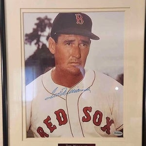 Ted Williams Autograph - 8 x 10 Framed Photo with COA