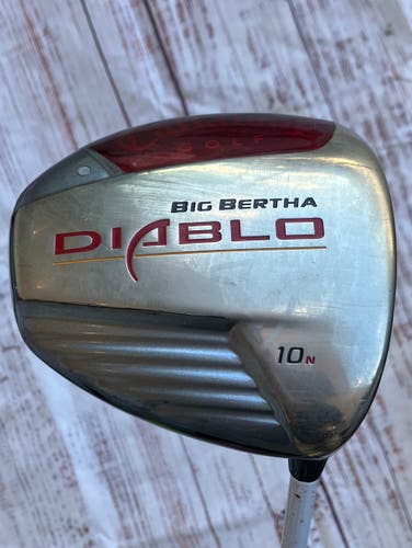 Callaway Big Bertha Diablo Driver Right Handed Regular Flex 10 Loft (Used)