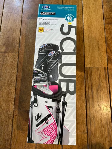 Junior US Kids Golf Ultralight 48 Left Hand Clubs (Full Set) (Used)