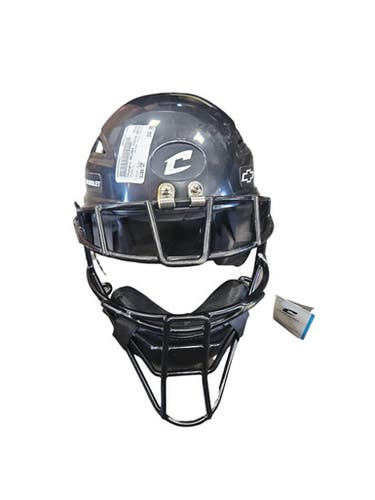 Used Champro Helmax Youth Catcher Batting Helmet W Mask Black Sm 11850-s000024851