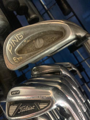 Used Ping Eye 3i-pw Regular Flex Steel Shaft Iron Sets 11337-s000382910