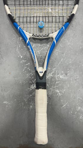 Used Babolat Drive Zlite Adult Tennis Racquet Royal Blue 4 1 4" 11337-s000445887