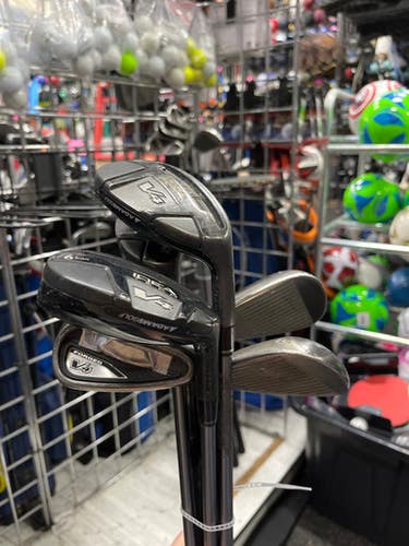 Used Adams Golf Idea Tech V4 Mens Iron Set Rh 4i-pw 11337-s000447292