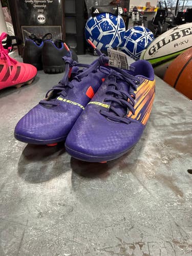 Used Under Armour Soccer Cleats Purple Junior 04 11337-s000476259