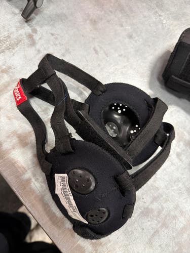 Used Asics Wrestling Headgear Black 11337-s000479187