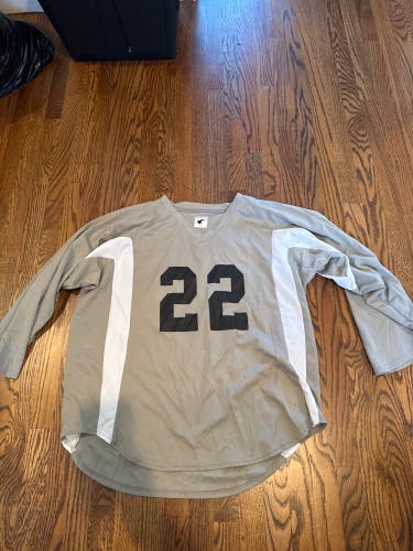 Atlantic District Hockey Gray XL Men's Jersey (Used)