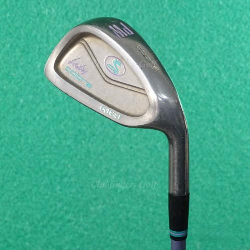 Lady Cobra Original Oversize Champagne PW Pitching Wedge Factory Graphite Ladies