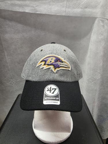 NWS Baltimore Ravens '47 Clean Up Golden Era Strapback Hat NFL