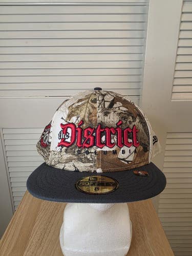 NWS Washington Wizards 2024 Real Tree New Era 59fifty 8 NBA