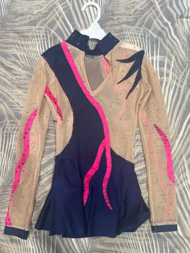 Gymnastics Leotard with Crystals