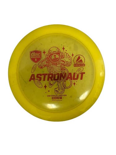 Used Discmania Active Astronaut 172g Disc Golf Driver Yellow 11692-s000152895