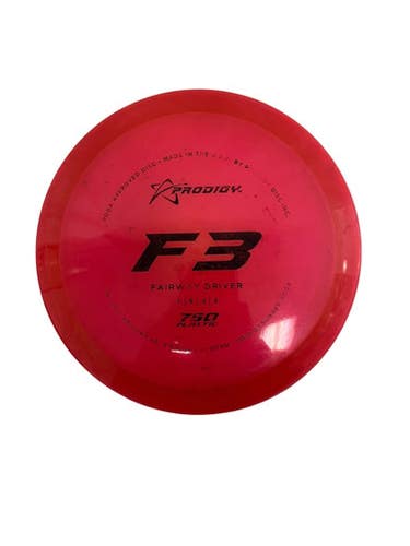 Used Prodigy 750 F3 173g Disc Golf Driver Red 11692-s000152888
