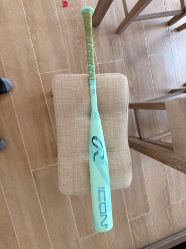 2026 Rawlings Icon Composite USABat Certified Bat (-5) 25 oz 30" (Used)