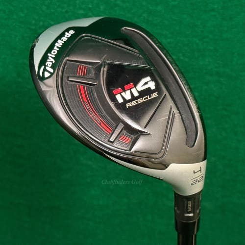 TaylorMade M4 Rescue 22 4 Hybrid Fujikura Atmos Red 6-R Graphite Regular