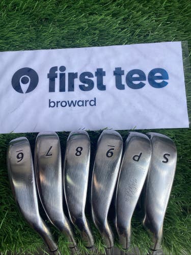 Strata Plus Iron Set 6-PW, SW With Regular Steel Shafts -1/2