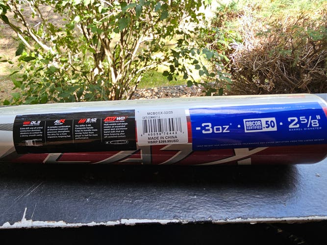 2026 Marucci CATX Connect Hybrid BBCOR Certified Bat (-3) 29 oz 32" (New)