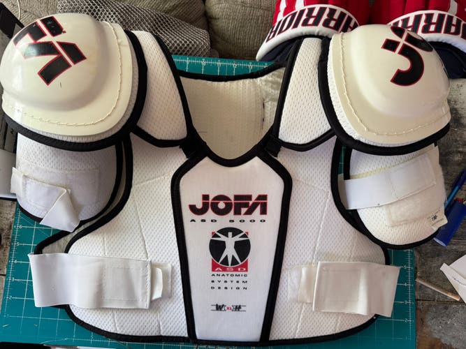 Jofa ASD 5000 Shoulder Pads - XL Made in Sweden, Like New