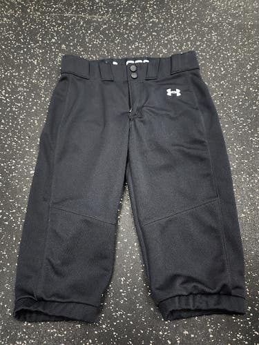 Used Under Armour UTILITY BB/SB Pant Girls Black MD 11849-S000040936