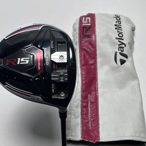 TaylorMade R15 Driver 10.5* Fujikura Speeder 57 Evolution 57g Stiff RH HC