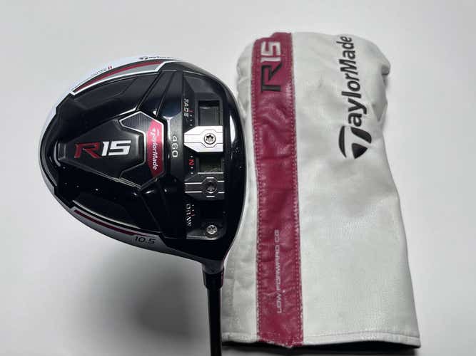 TaylorMade R15 Driver 10.5* Fujikura Speeder 57 Evolution 57g Stiff RH HC
