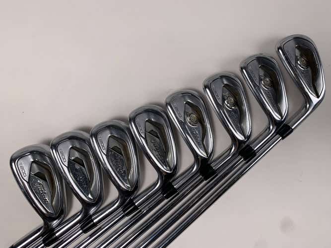 Titleist T200 Iron Set 4-PW+GW True Temper Dynamic Gold S300 Stiff Steel Mens RH