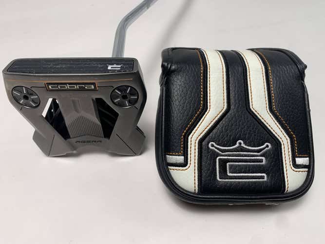 Cobra 3D Printed Agera Armlock 2024 Putter 38" SuperStroke Flatso 17 Mens RH HC