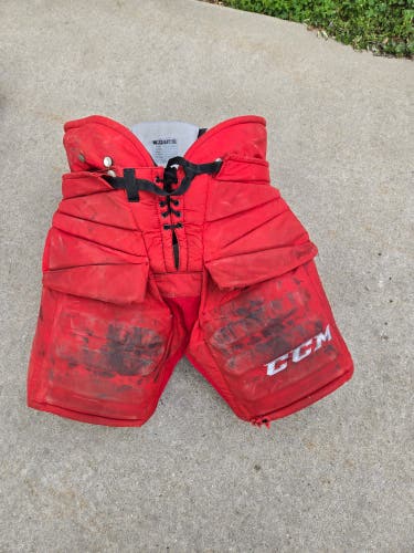 Senior XL CCM HPG 12A Hockey Goalie Pants Pro Stock (Used)