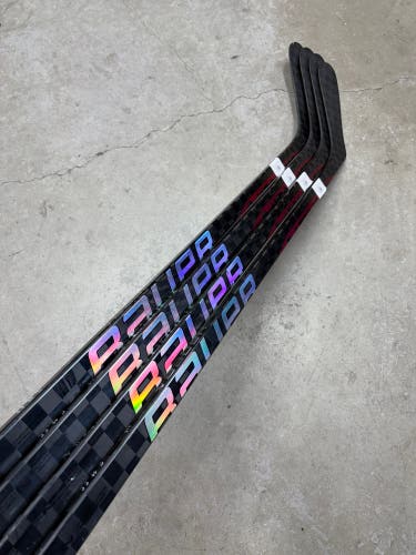 4 PACK 107 Flex Custom P29 Senior Bauer Nexus Sync Left Hand Hockey Stick Pro Stock (New)