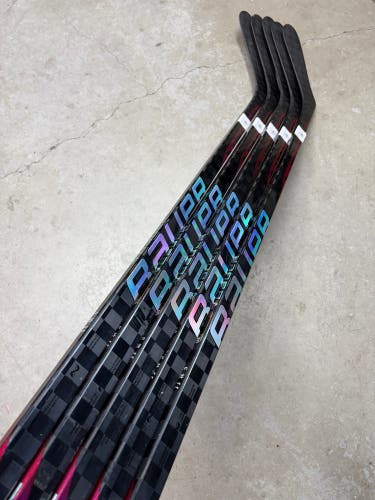 5 PACK 107 Flex Custom P29 Senior Bauer Nexus Sync Left Hand Hockey Stick Pro Stock (New)