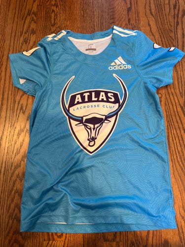 Trevor Baptiste NY Atlas Blue Small Men's Adidas Jersey (Used)