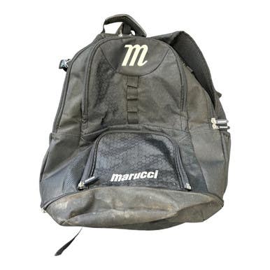 Used Marucci Backpack Bb Sb Player Backpack Black 11450-s000523373