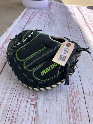 Black Marucci Krewe RH Catcher's Baseball Glove 32.5" (Used)