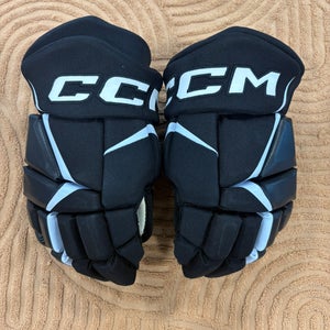 Black CCM Supra Gloves 13" (Used)