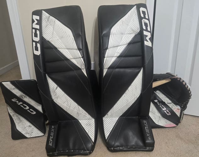 34" CCM EFlex 6 Regular Goalie Full Set (Used)