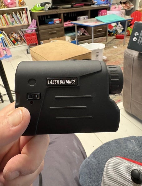 GOGOGO Golf Laser Rangefinder Slope Switch Technology Black w/ Carrying ...