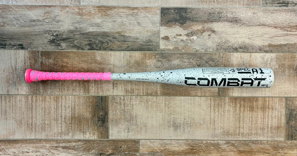 2025 Combat MFG Spec A1 Alloy BBCOR Certified Bat (-3) 28 oz 31" (Used)