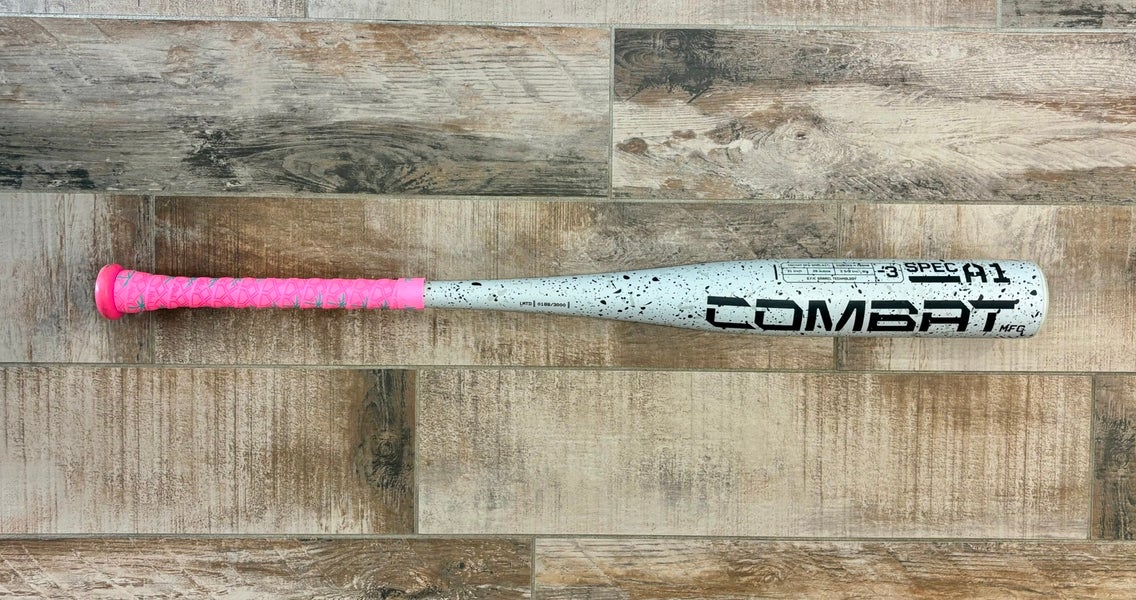 2025 Combat MFG Spec A1 Alloy BBCOR Certified Bat (-3) 28 oz 31" (Used)