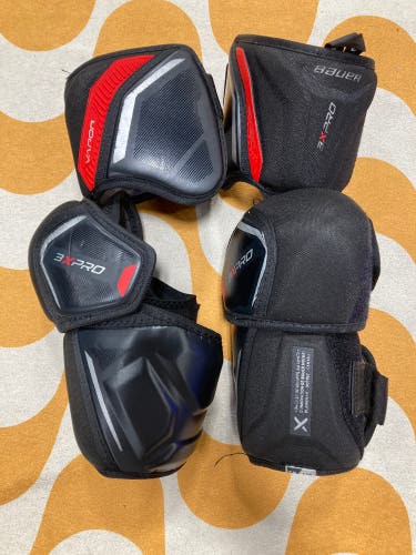 Senior Large Bauer Vapor 3X Pro Elbow Pads (Used)